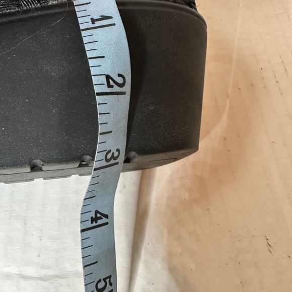 Steven Size 10 Slip On Round Toe Textile Wedge Heel Caspar Mary Jane Flat Black - Picture 10 of 11